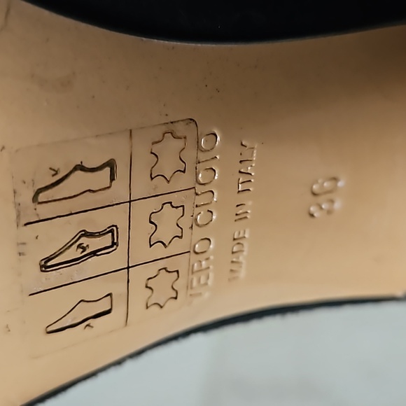 CAVALLI: black soft suede and patent leather knee high boots - Picture 7 of 9